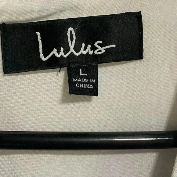 Lulus Seeing Chic Abstract Print  Skater Dress Size Large - Picture 4 of 5